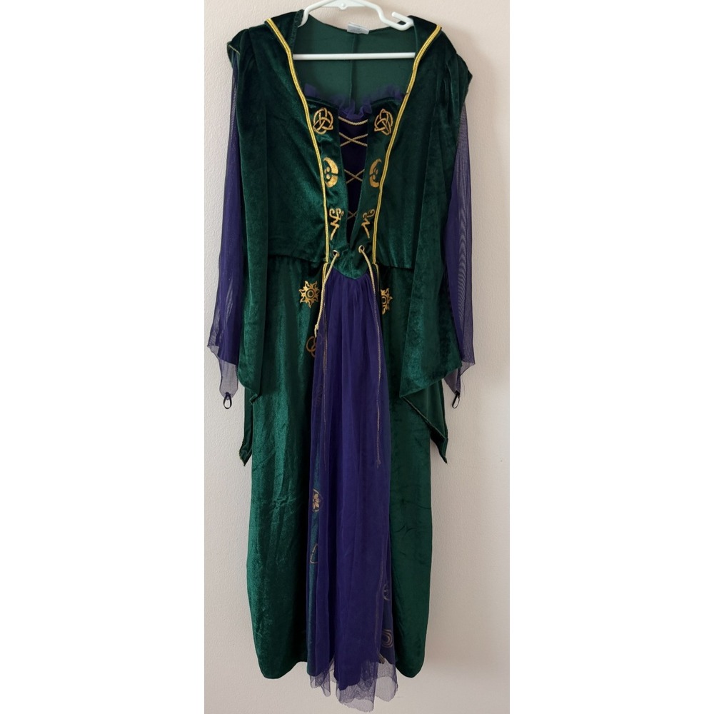 Spirit Halloween Hocus Pocus Winifred Sanderson Costume Womens M Witch Dress